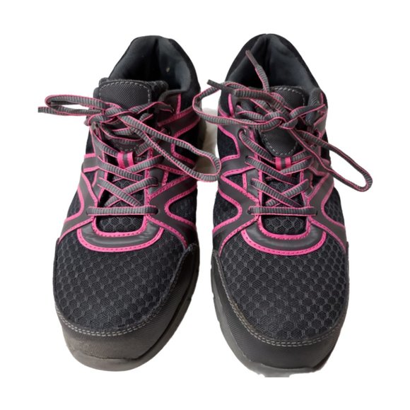 Brahma Womens 8.5 Grey Pink Steel Toe Work Safety Athletic Shoes ASTM F2413-11 - Picture 1 of 10